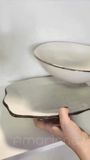 Conjunto de Baixelas Ryo Maresia 2 Peças em Porcelana Premium