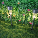 Kit Luminária Solar LED para Jardim | Balizador de Chão IP44