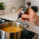 Termômetro Digital Espeto Alta Precisão Cozinha, Churrasco Confeitaria Prático Rápido