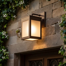 Arandela Luminária Firenze - Decoração Interna e Externa - Lanterna em alumínio para Muro e Parede