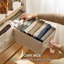 Conjunto de 2/4 Caixas Organizadoras com Gaveta Cesta de Armazenamento para Roupas