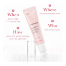 Medicube Creme Área Dos Olhos Peptídeo Rosa Pdrn 30ml